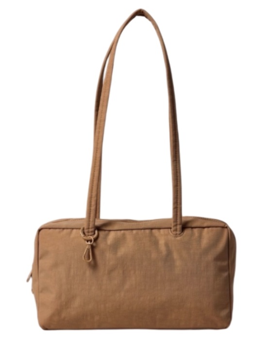 BAGGU Handbags - BAGGU Nylon Bowler Bag In Desert Apricot (UO Exclusive)